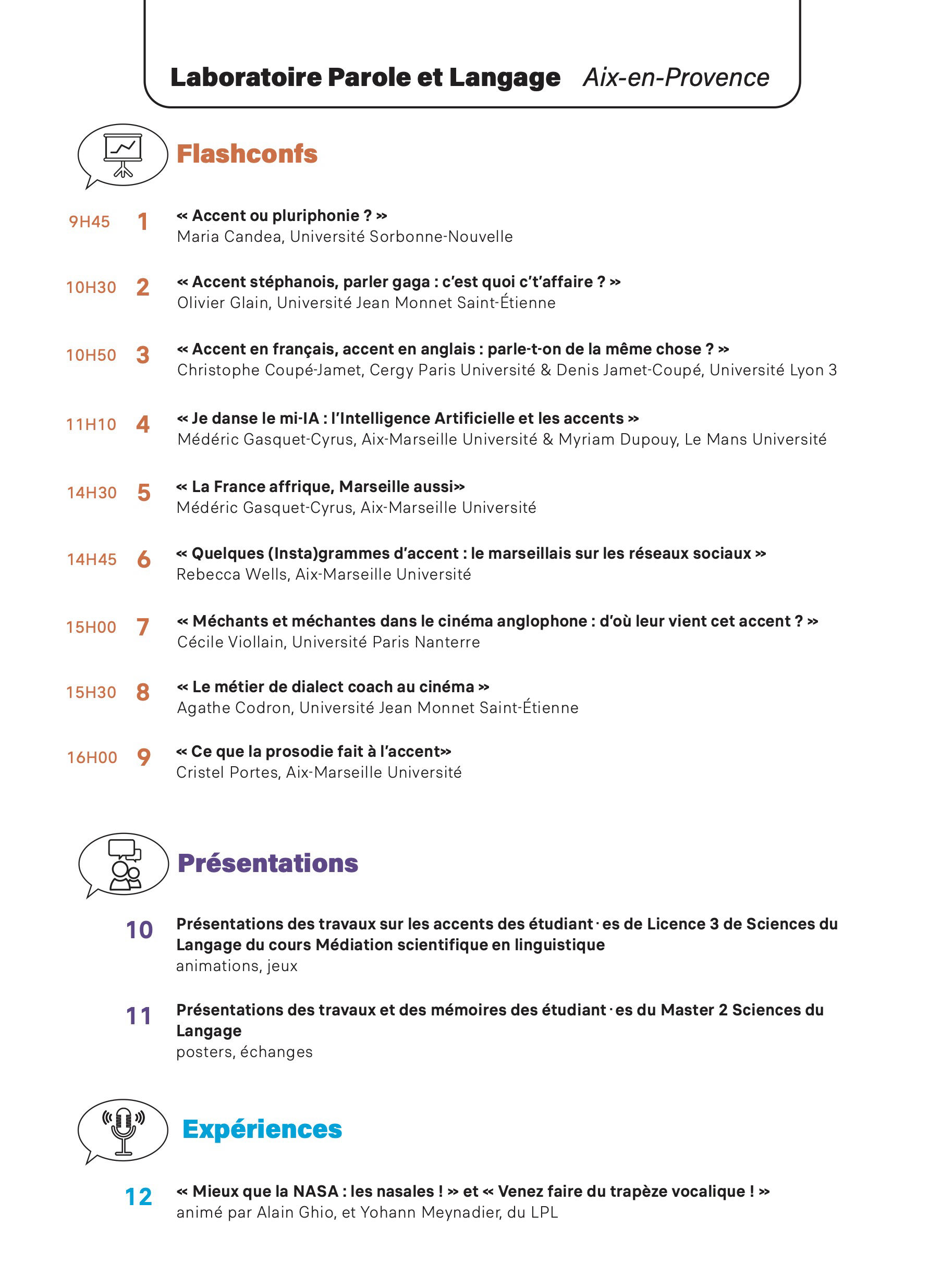 FESTIVAL DES ACCENTS